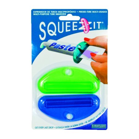 Evriholder Evri Squeezit Health and Beauty Tube Squeezer , 2PK SQ2TRMCL0172